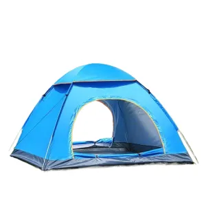 2-3 People Double Door Tent | Blue | 200x150x110cm