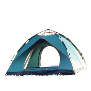 2-3 People Double Door Tent | Grass Green | 200x150x110cm