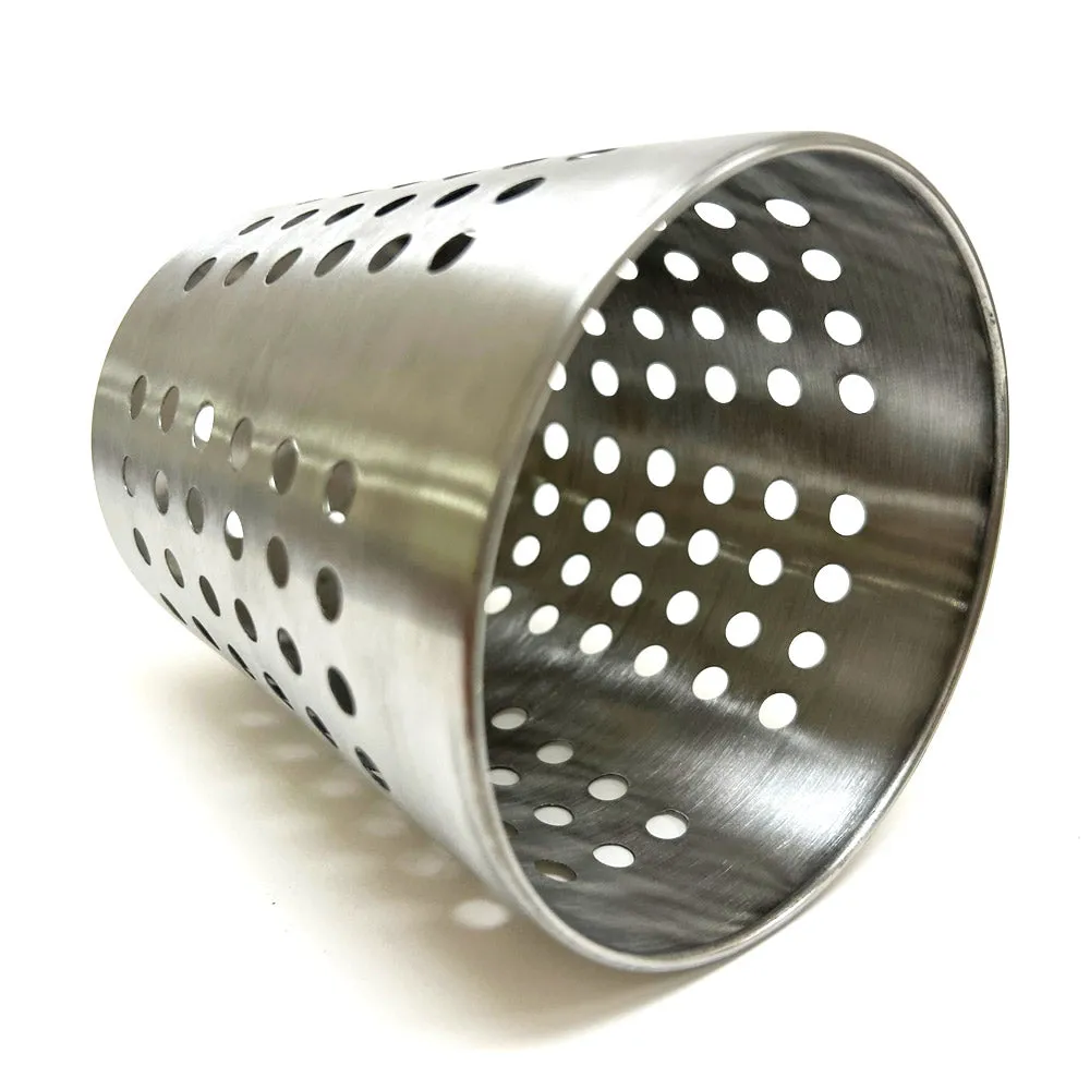 2 Kitchen Utensil Holder Utility Sturdy Stainless Silverware Holder Home Office