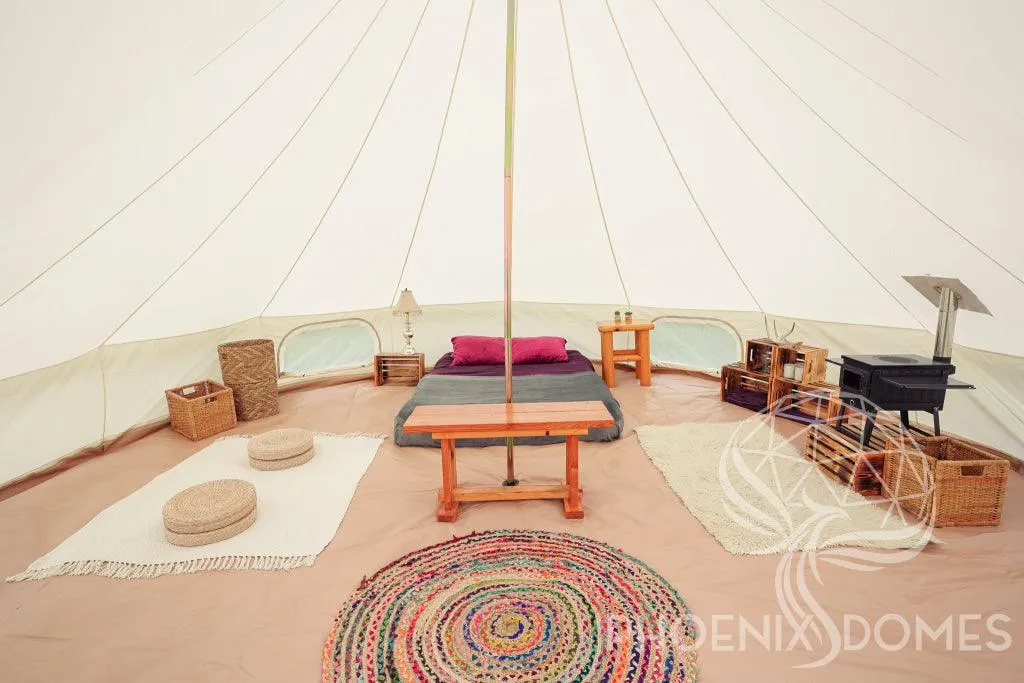20'/6m Canvas Bell Tent - Phoenix Domes