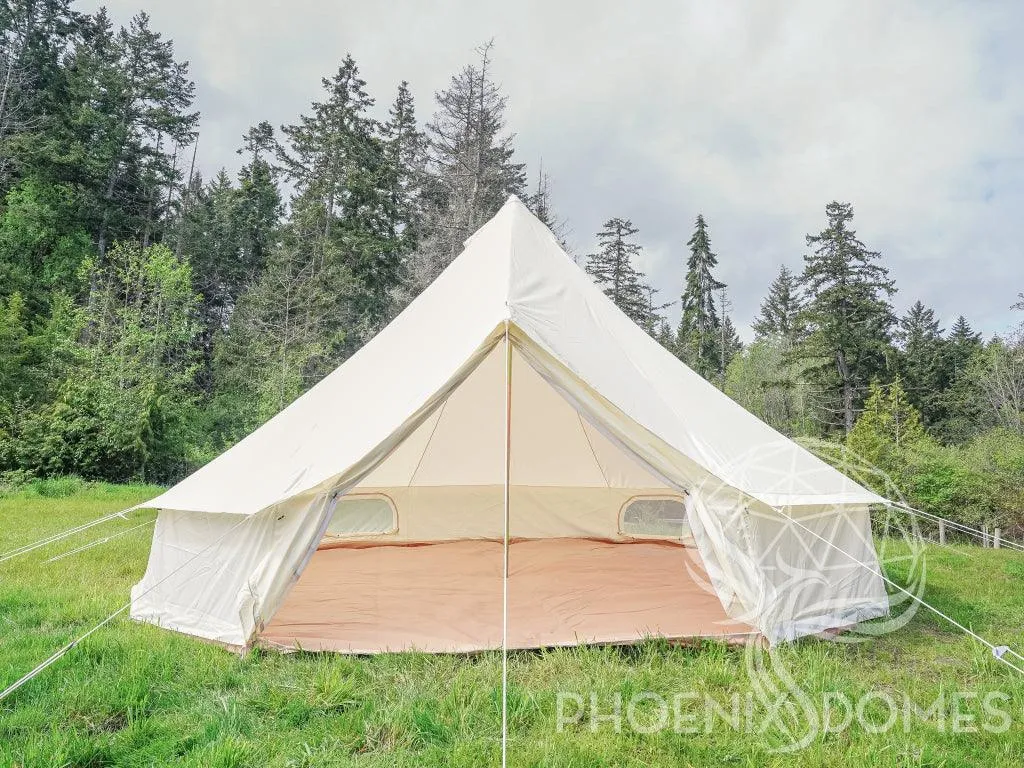 20'/6m Canvas Bell Tent - Phoenix Domes