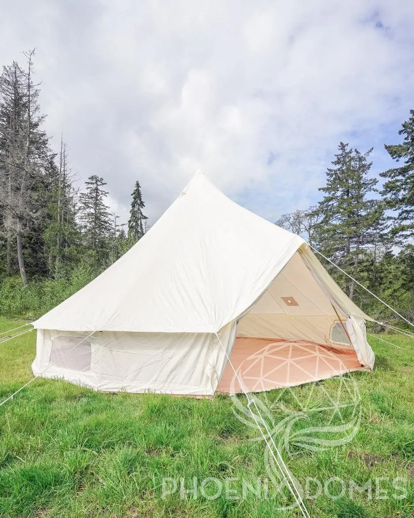 20'/6m Canvas Bell Tent - Phoenix Domes