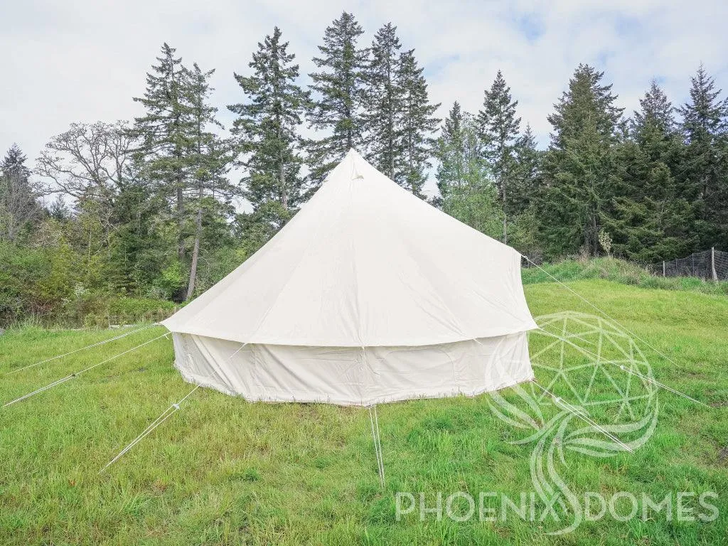 20'/6m Canvas Bell Tent - Phoenix Domes