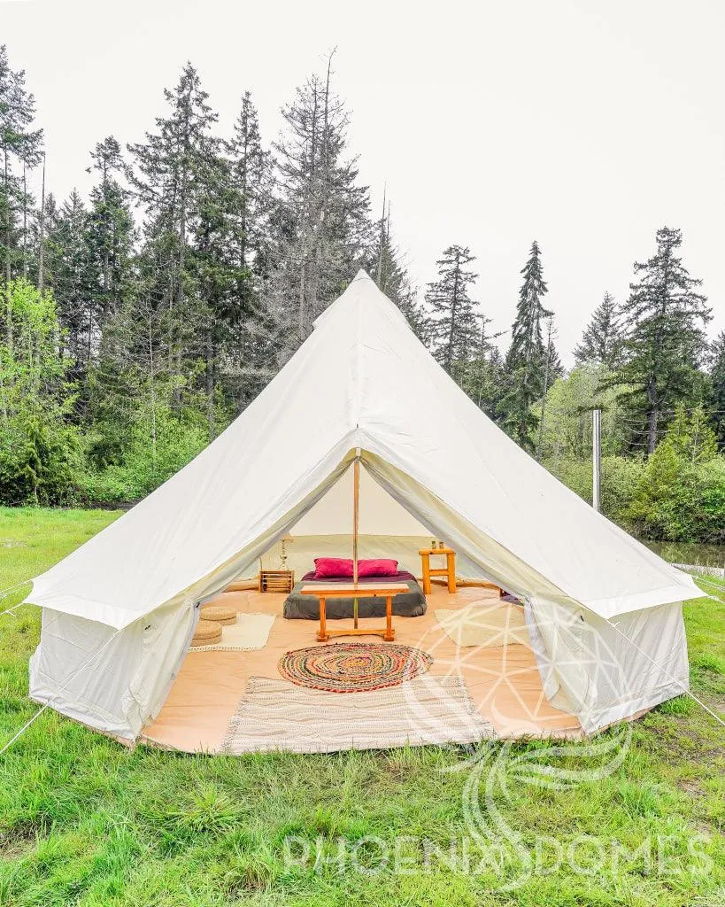 20'/6m Canvas Bell Tent - Phoenix Domes