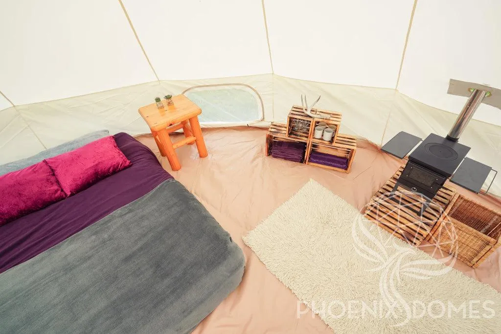 20'/6m Canvas Bell Tent - Phoenix Domes