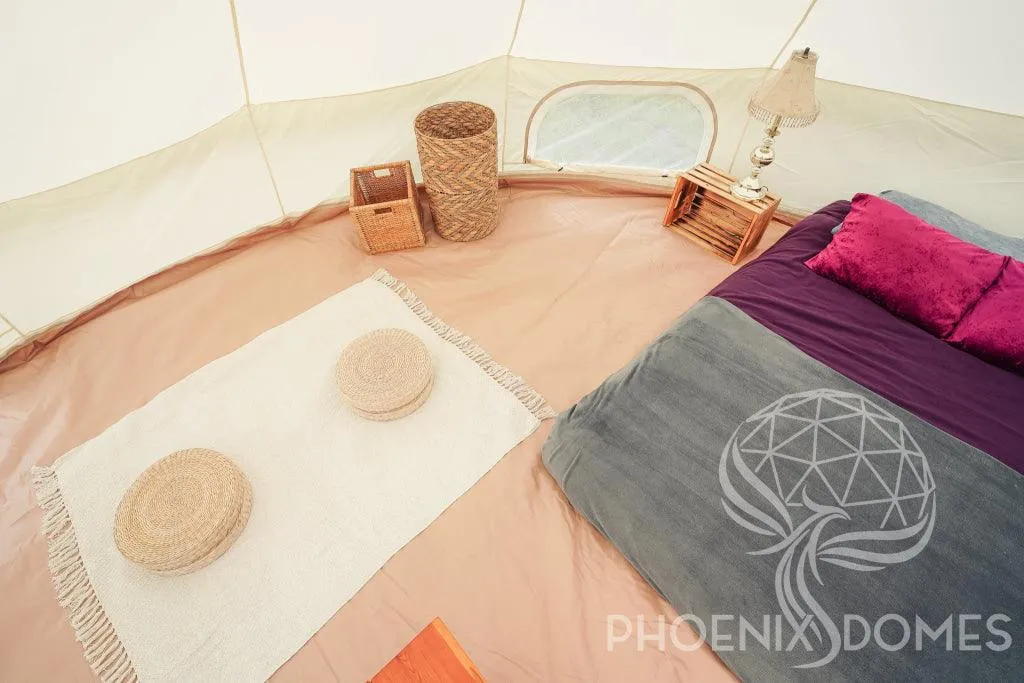 20'/6m Canvas Bell Tent - Phoenix Domes