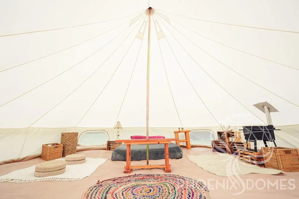 20'/6m Canvas Bell Tent - Phoenix Domes