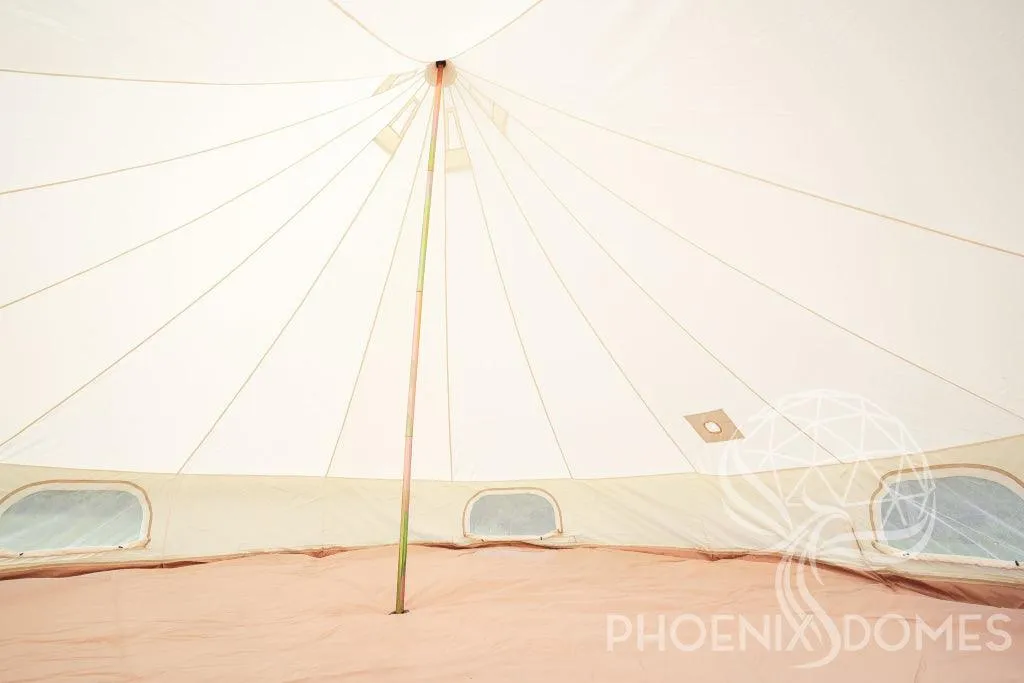 20'/6m Canvas Bell Tent - Phoenix Domes