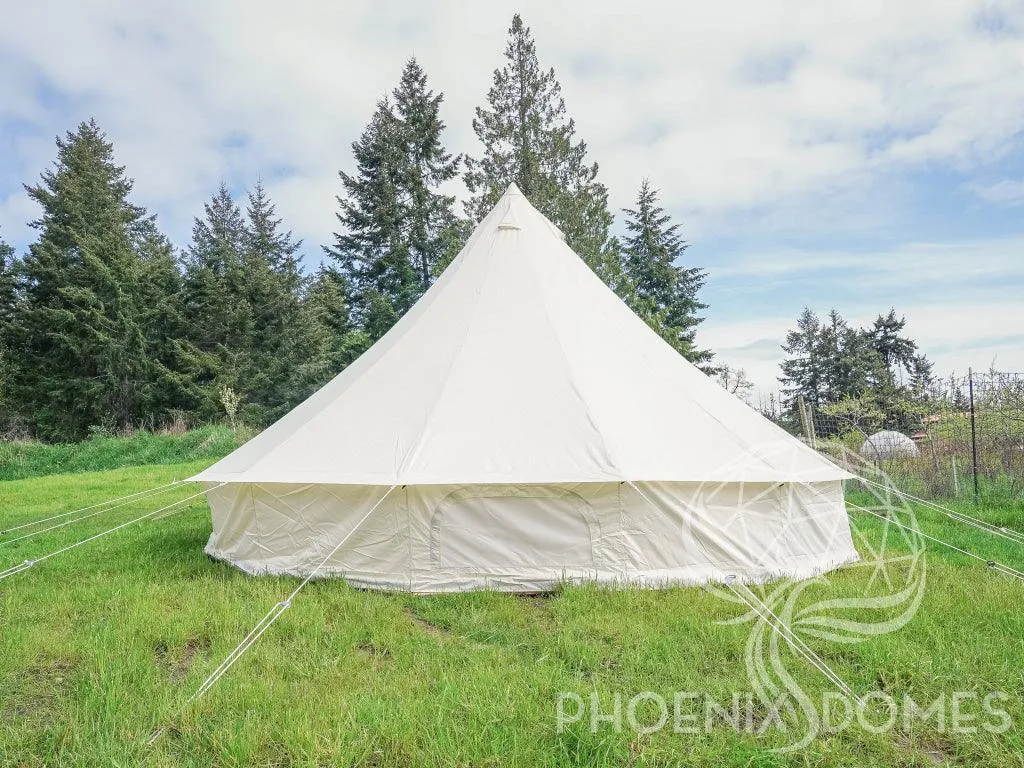 20'/6m Canvas Bell Tent - Phoenix Domes