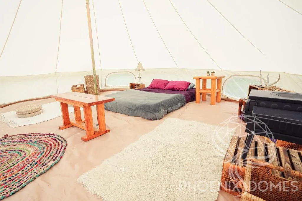 20'/6m Canvas Bell Tent - Phoenix Domes