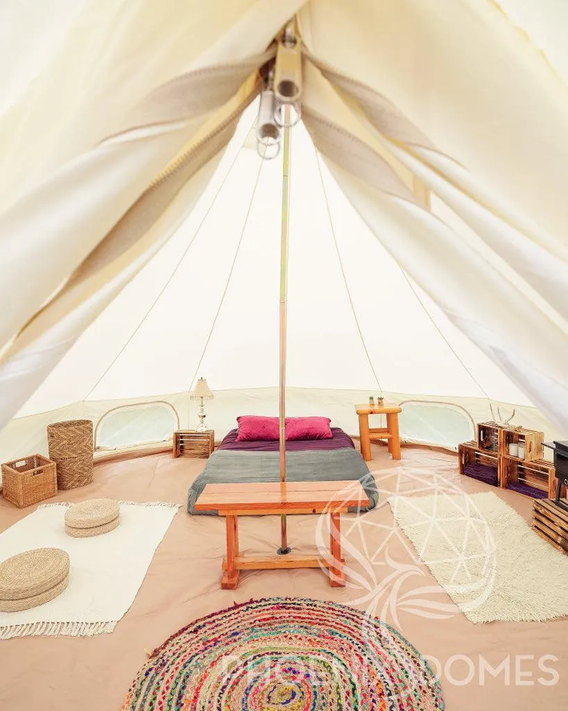 20'/6m Canvas Bell Tent - Phoenix Domes