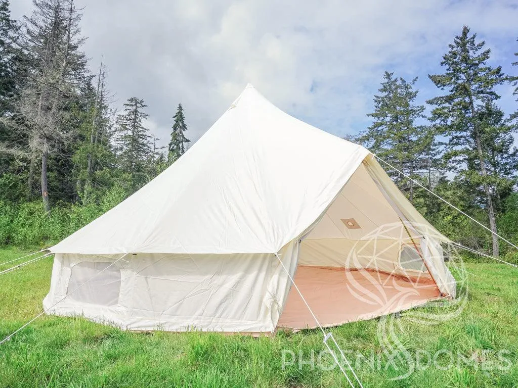 20'/6m Canvas Bell Tent - Phoenix Domes
