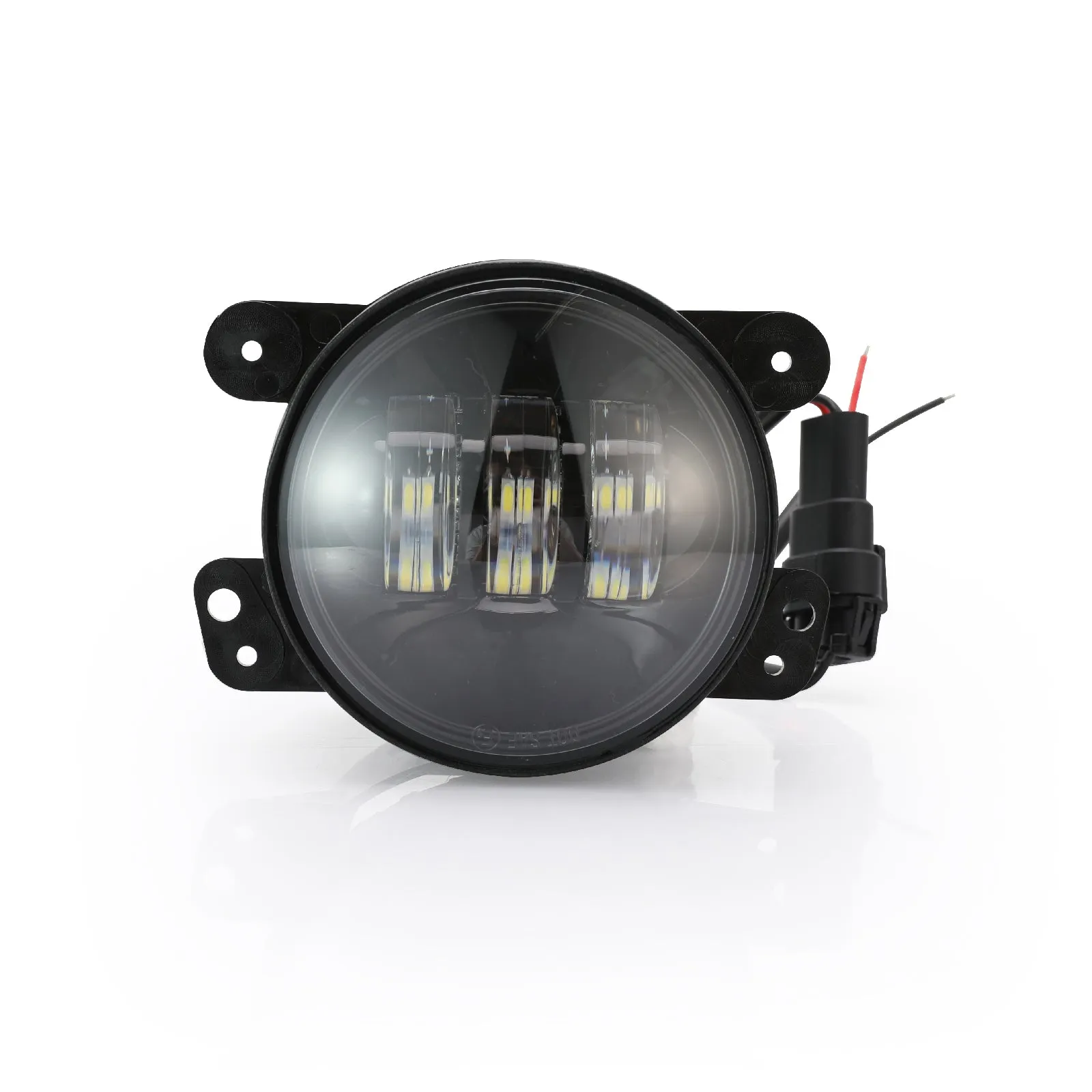 4-Inch Round LED Fog  Compatible with Jeep Wrangler Dodge LED Lighting Switch With Wire Group