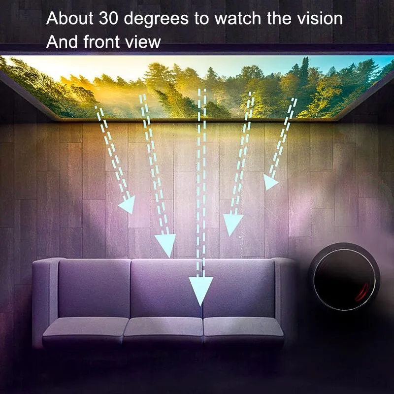 84 Folding Anti-light Projection Curtain - 16 9 186x105cm - Metal