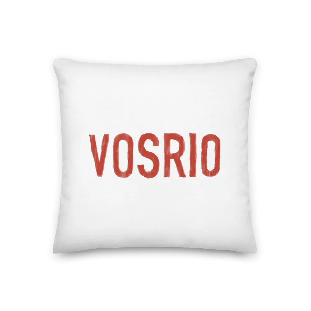 America Water-colour Premium Pillow