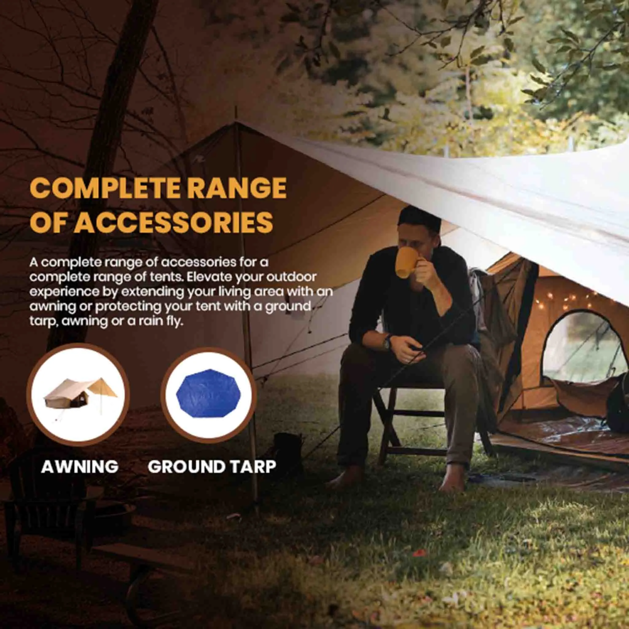 Avalon 13' Canvas Bell Tent