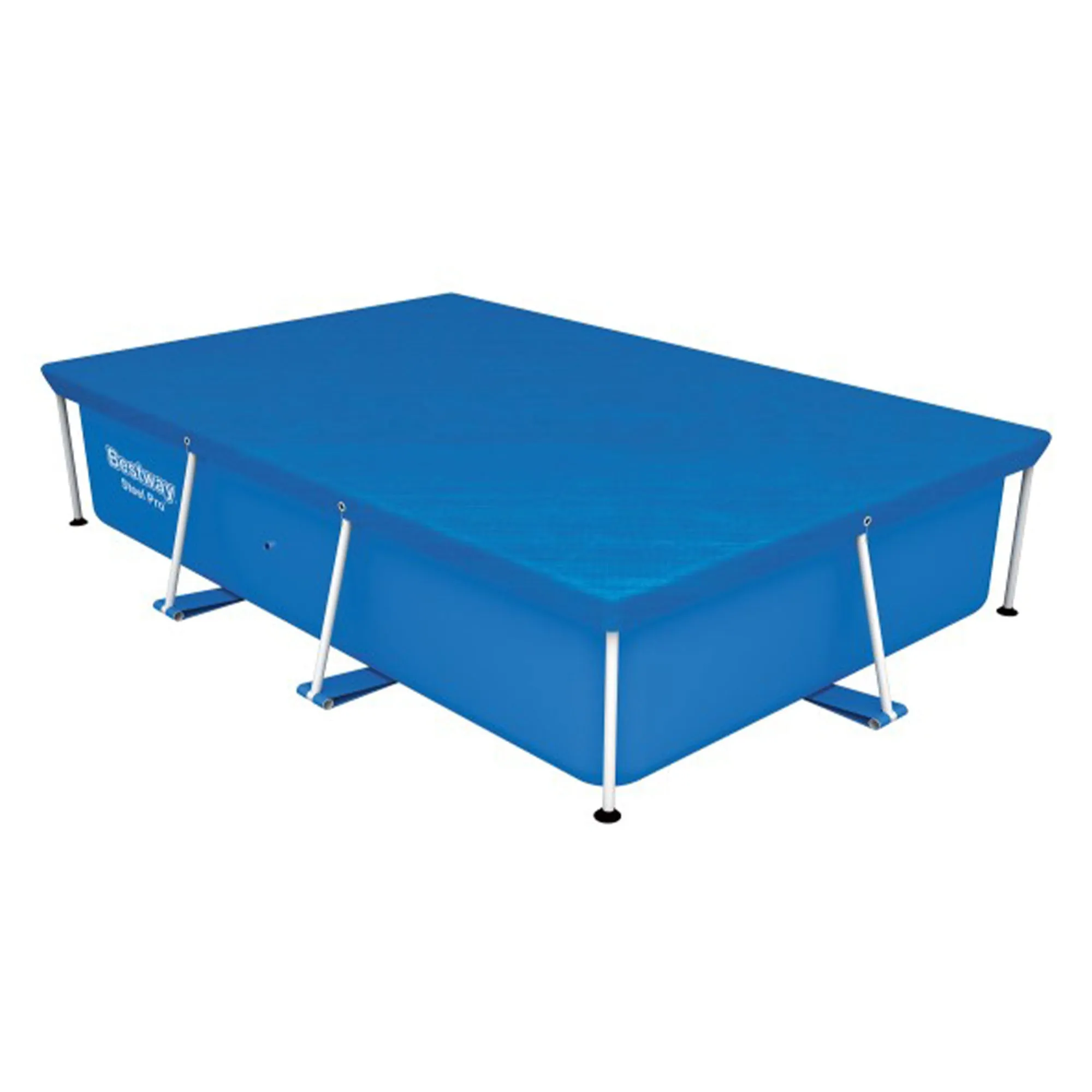 Bestway Flowclear Pro Rectangular Above Ground Swimming Pool Cover (Open Box)