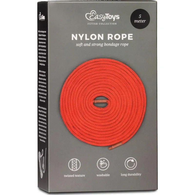 Bondage Rope 5m Red