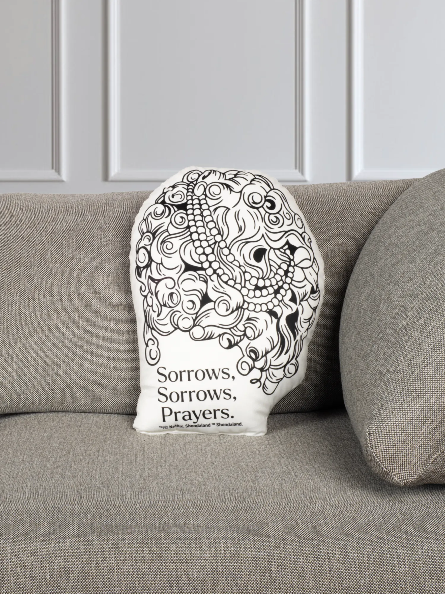 Bridgerton Sorrows, Sorrows, Payers Pillow