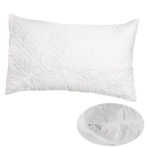 Brolly Sheets Waterproof Pillow Protectors, Quilted