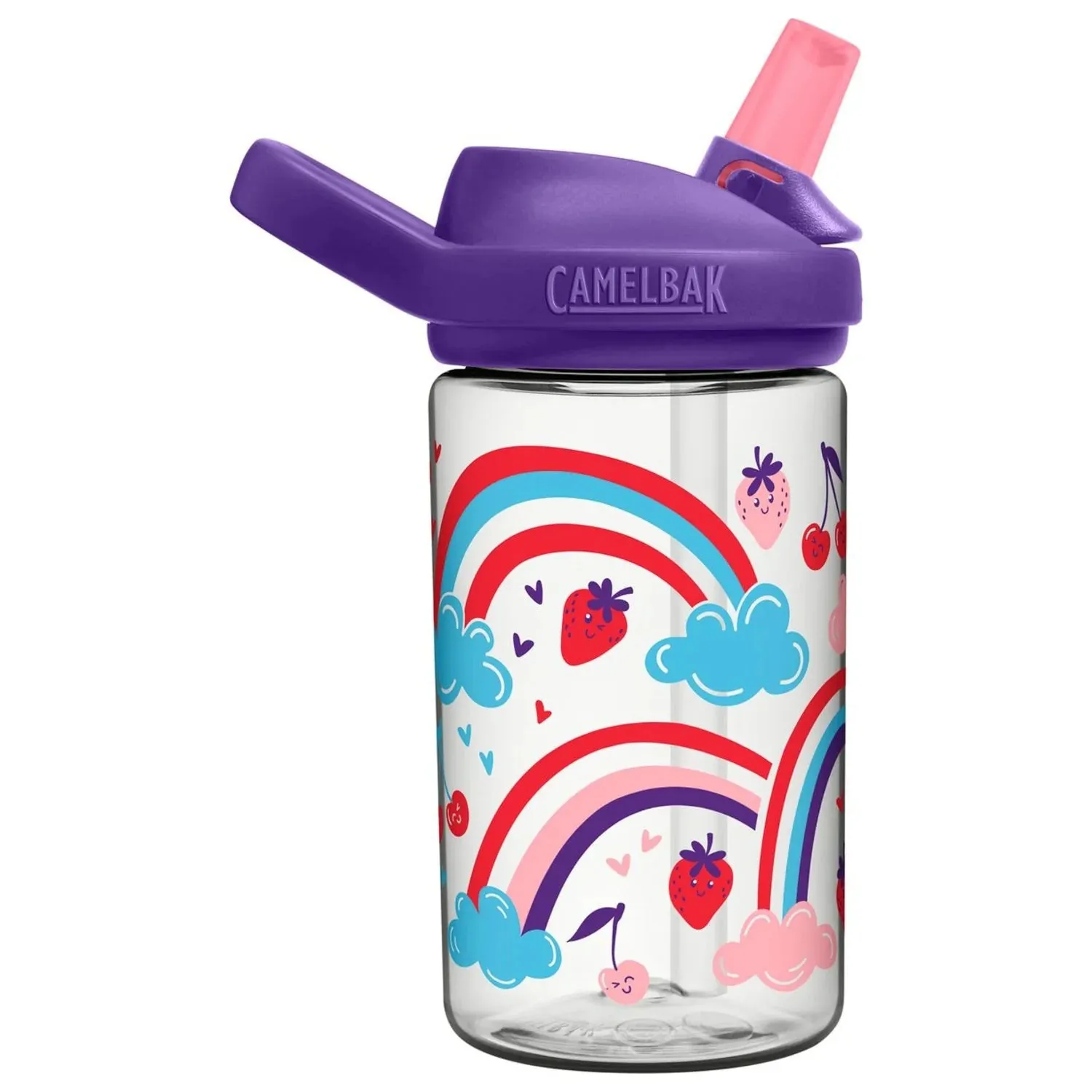 CamelBak Eddy  with Tritan™ Renew  Kids Bottle - 0.4L- Berry Rainbow