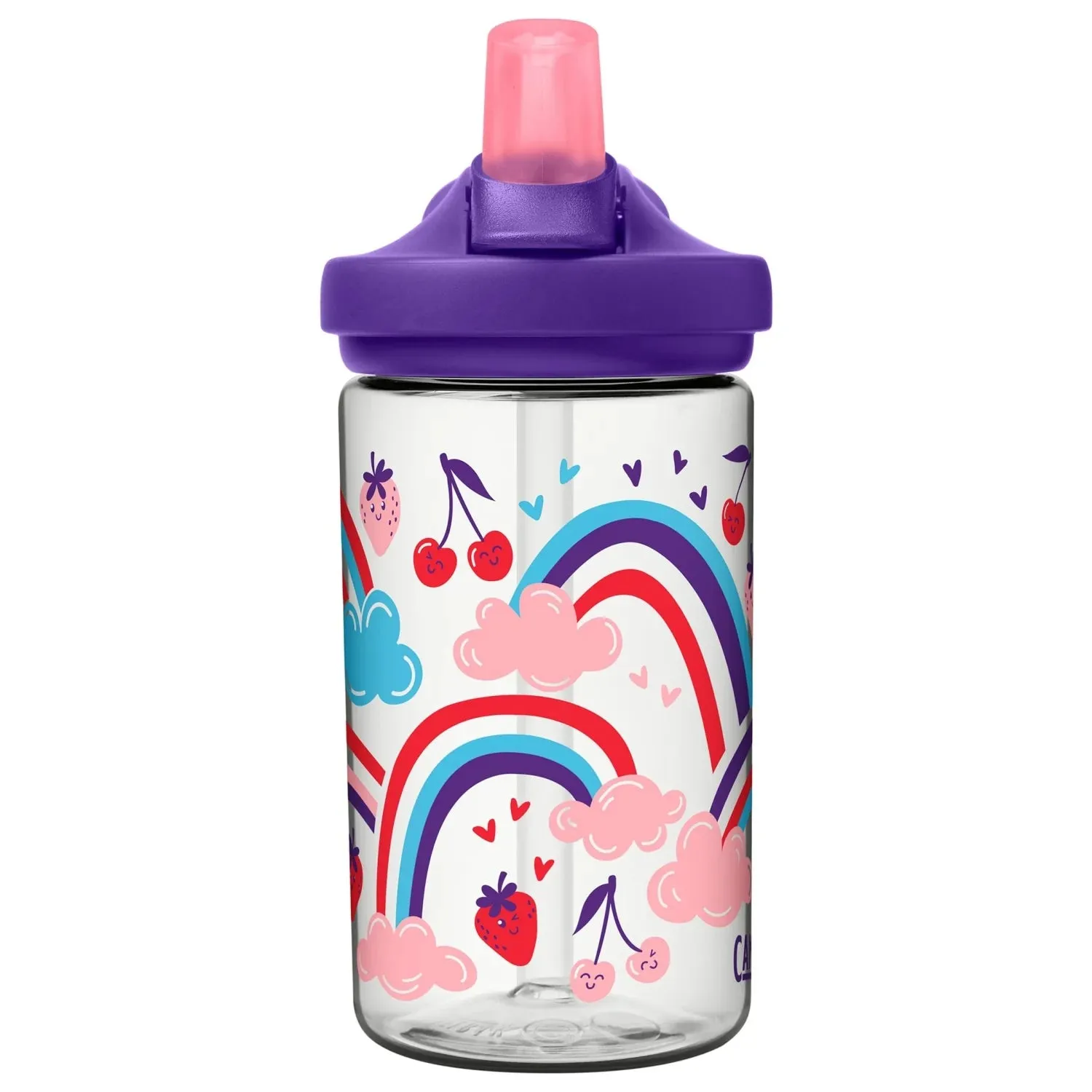 CamelBak Eddy  with Tritan™ Renew  Kids Bottle - 0.4L- Berry Rainbow