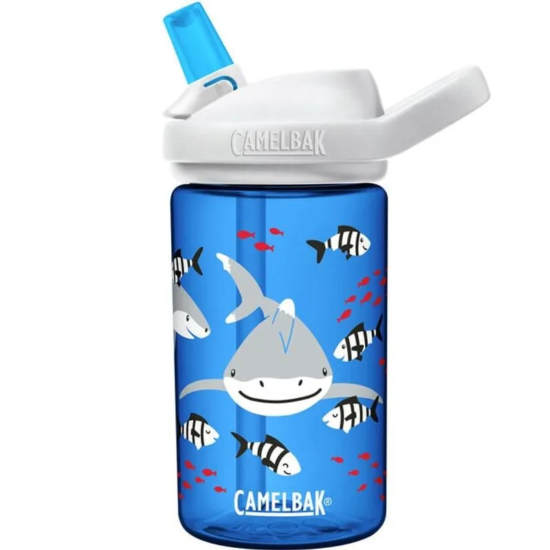 CamelBak Eddy  with Tritan™ Renew Kids Bottle - 0.4L- Friendly Sharks