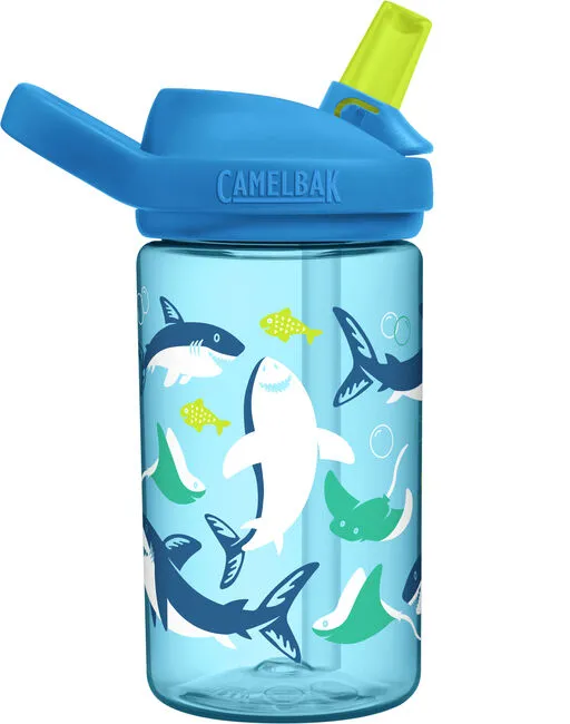 CamelBak Eddy  with Tritan™ Renew Kids Bottle - 0.4L- Sharks and Rays