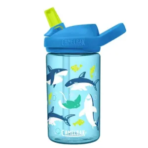 CamelBak Eddy  with Tritan™ Renew Kids Bottle - 0.4L- Sharks and Rays