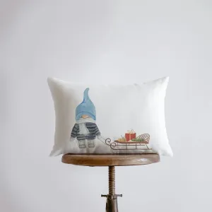 Christmas Gnome Blue  | 18x12 |  Christmas Throw Pillow | Merry Christmas | Throw Pillow | Home Décor | Christmas Décor | Christmas Gift