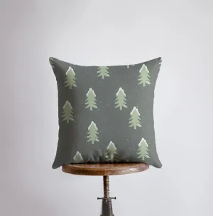 Christmas Trees | Throw Pillow | Pillow Cover | Snow Flakes | Trees | Home Decor | Winter Décor | Christmas tree | Christmas Gifts