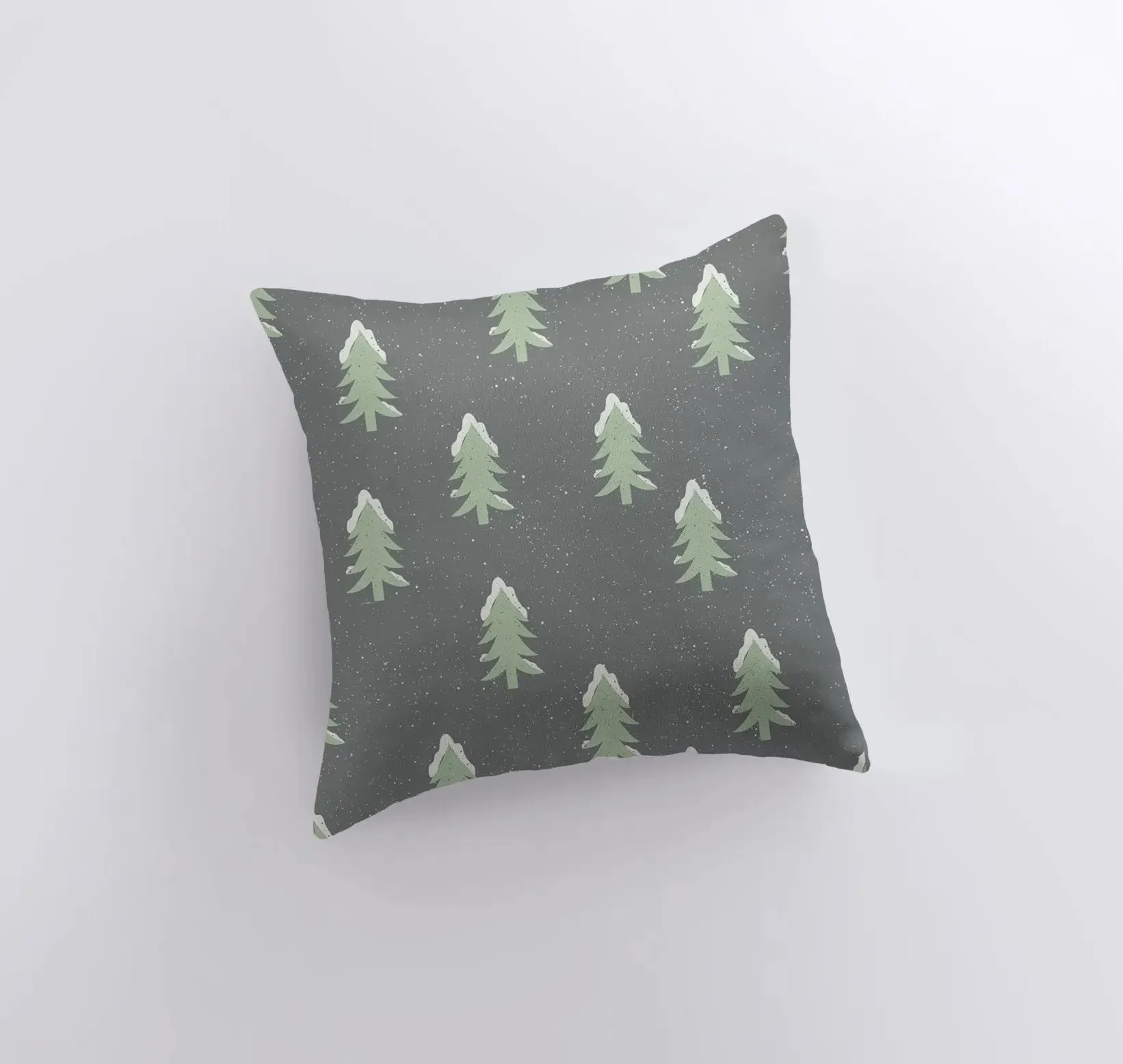 Christmas Trees | Throw Pillow | Pillow Cover | Snow Flakes | Trees | Home Decor | Winter Décor | Christmas tree | Christmas Gifts