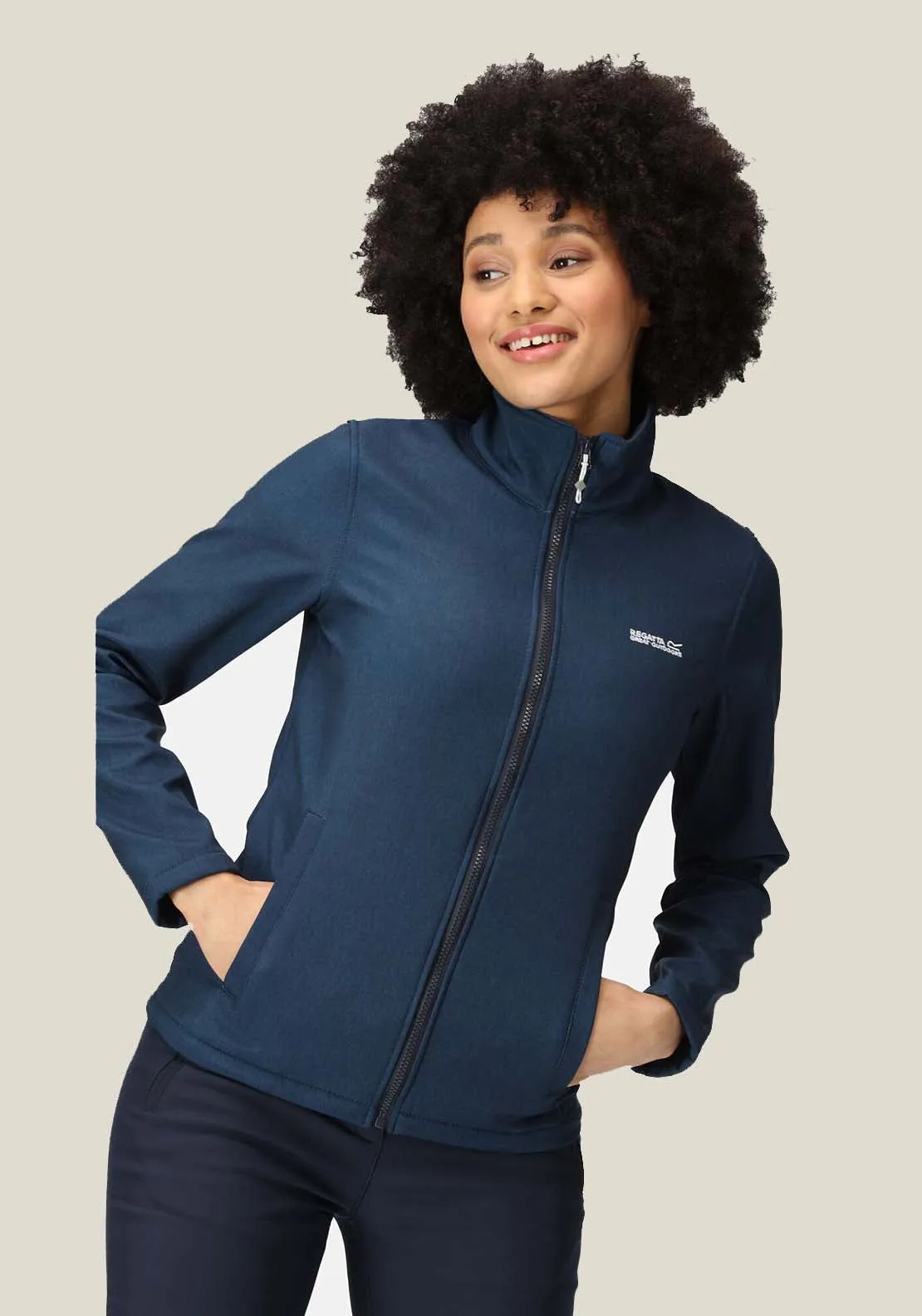 Connie Softshell Jacket - Navy