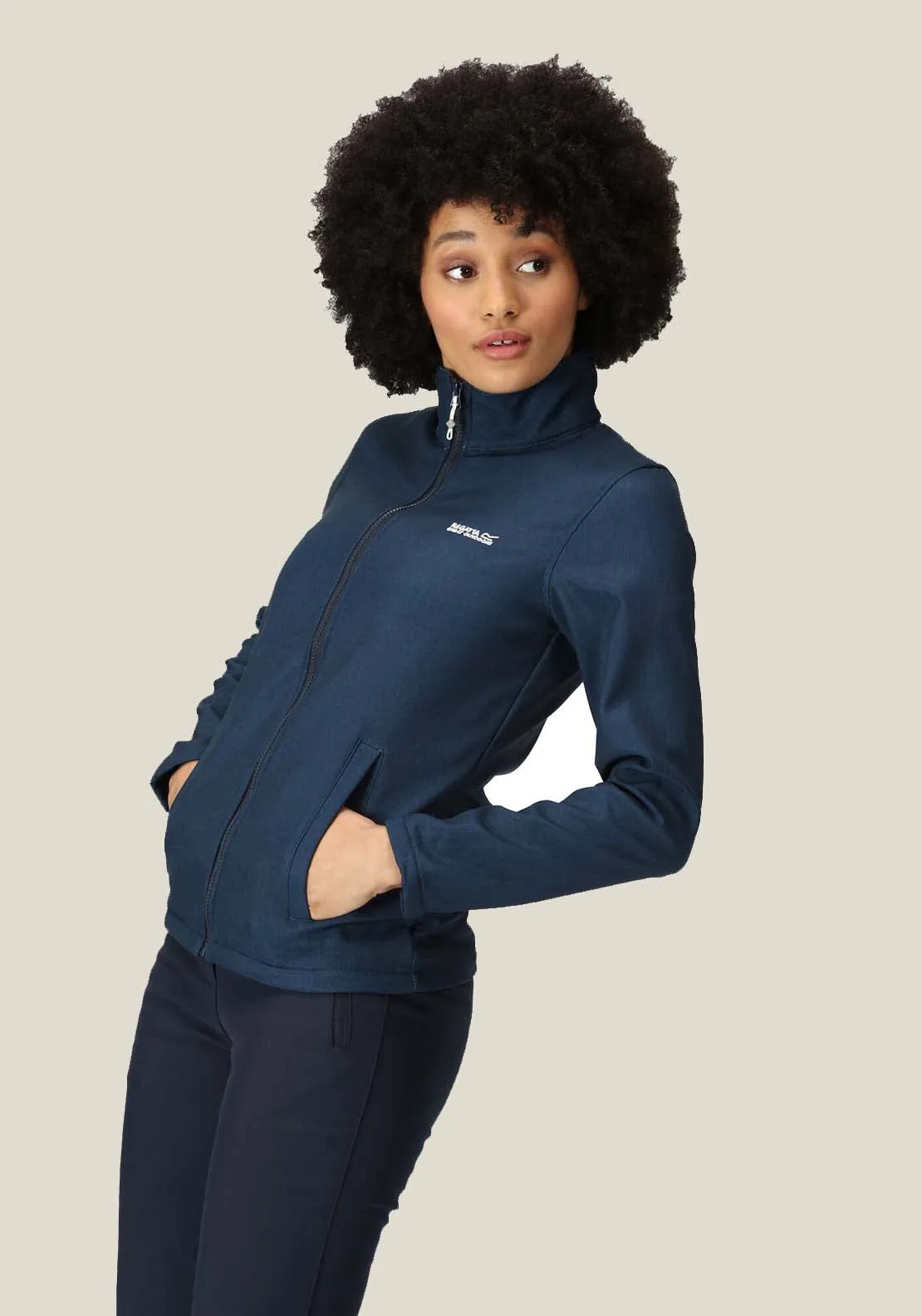 Connie Softshell Jacket - Navy