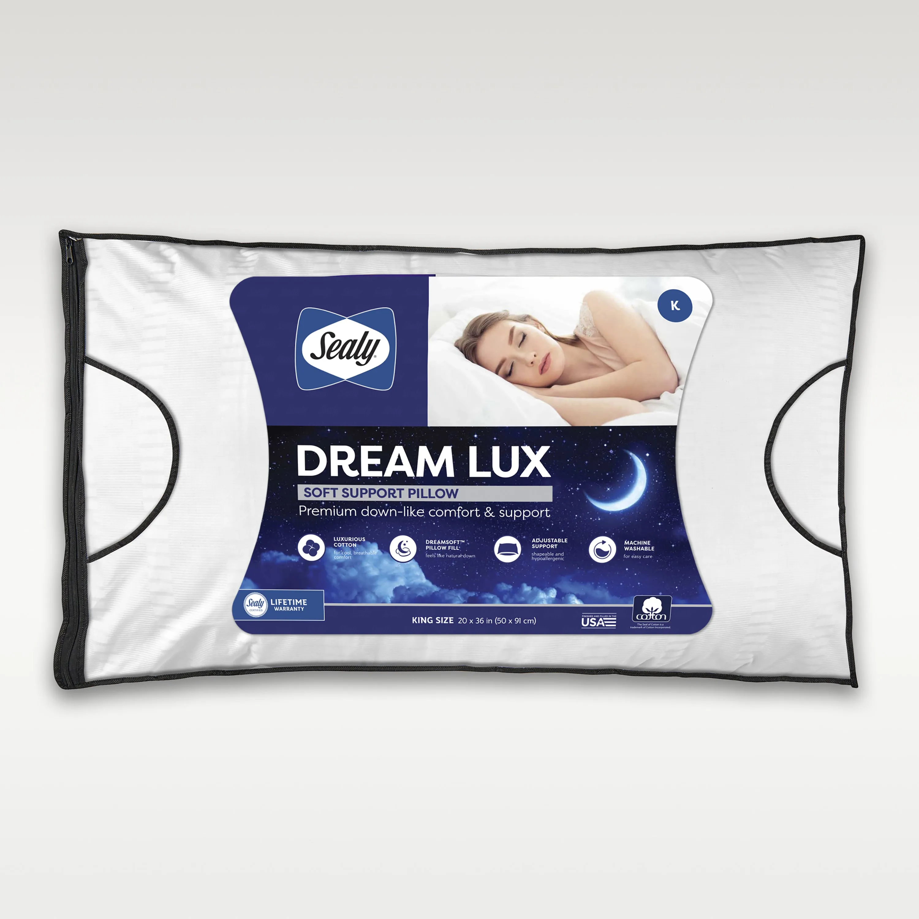 Dream Lux Soft Support Pillow