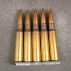 French 7.5X54 MAS Dummy Cartridges in Clip