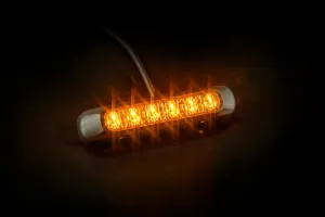 Fristom Dark Smoked Lens LED Strobe Light / Amber