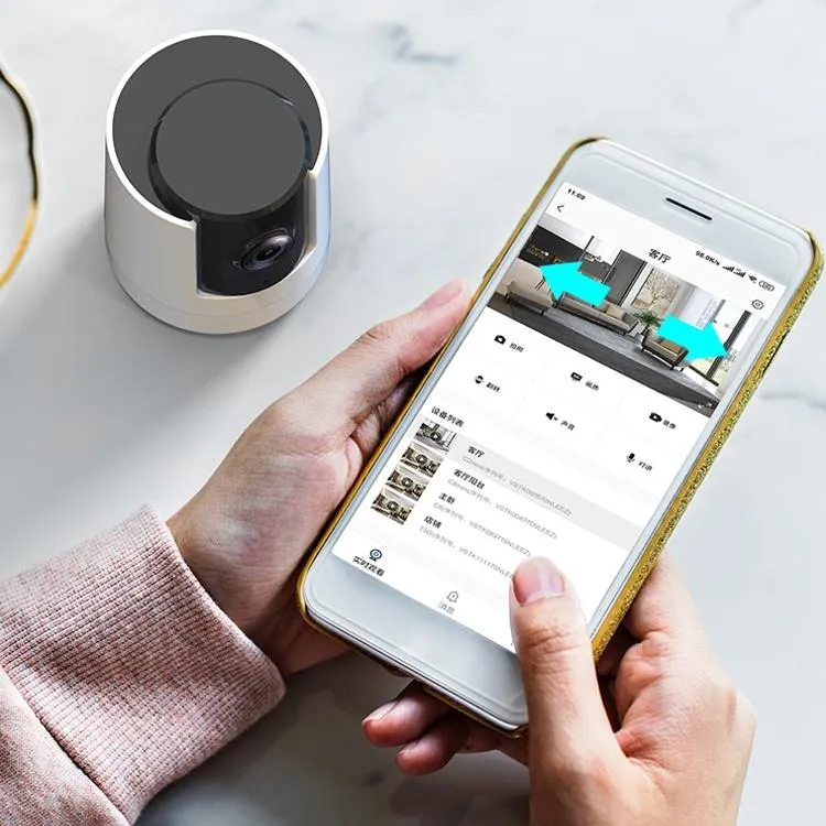 Full Hd 1080P Wifi Two-Way Talk Camera - Indoor Pan & Tilt White