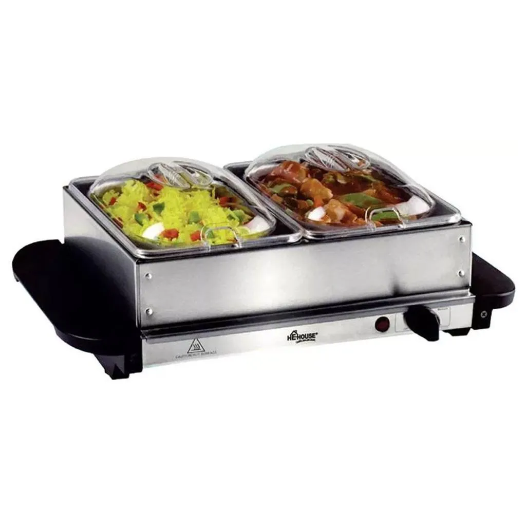 HE HOUSE 2 Dish Buffet Serving Set