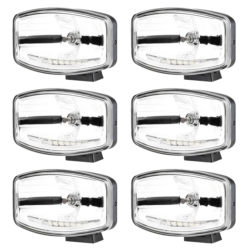 Hella Jumbo 320 FF with LED Parking Light / Pack of 6