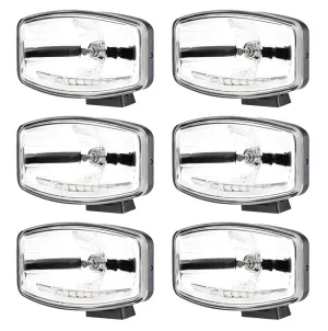 Hella Jumbo 320 FF with LED Parking Light / Pack of 6