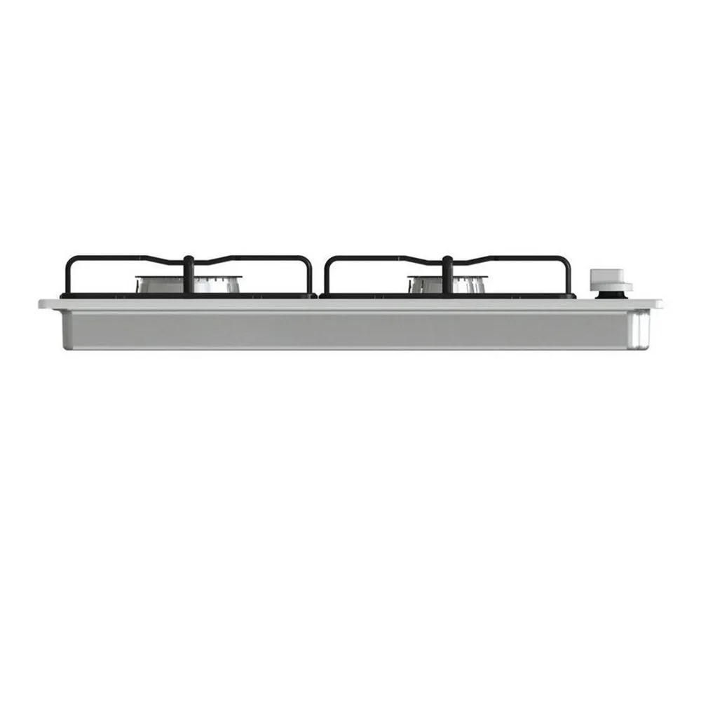 Hisense GM642XSUK 58cm Gas Hob  Stainless Steel