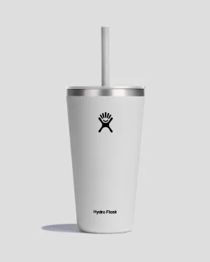 Hydro Flask Travel Tumbler and Straw 946 ml - White