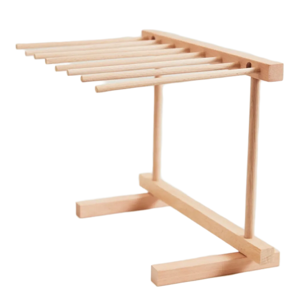 Italian Beechwood Collapsible Pasta Drying Rack