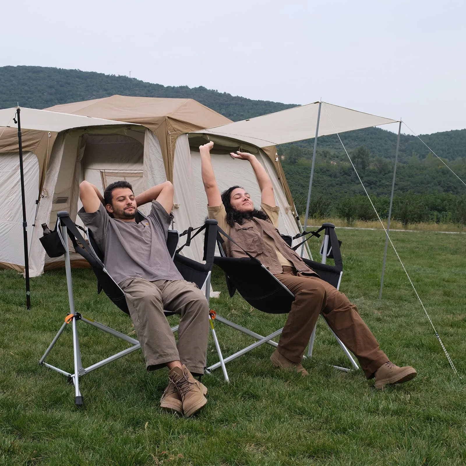 KingCamp ORCHID C30 Heavy Duty Oversize Double Hammock Camping Chairs