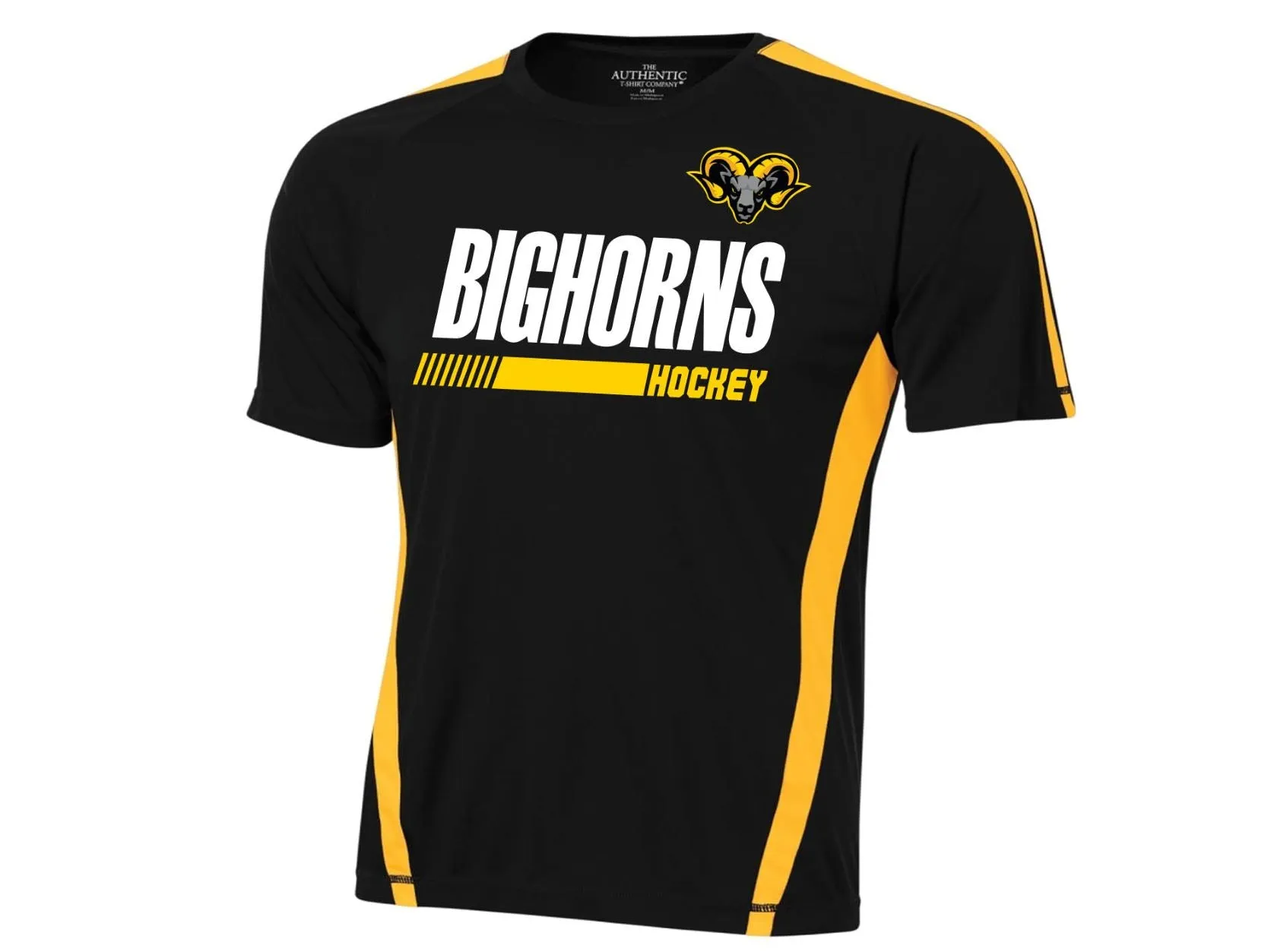 Lake Erie Bighorns Team Jersey Tee Black