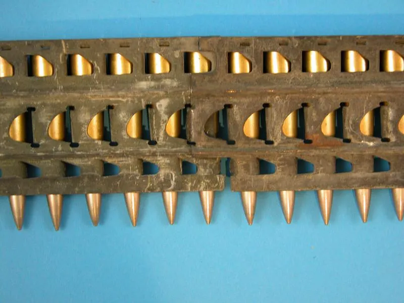 Lebel Dummy Cartridges in 24-Rd Feed Strip