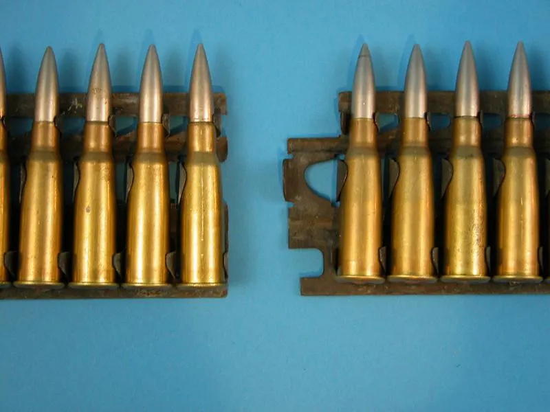 Lebel Dummy Cartridges in 24-Rd Feed Strip