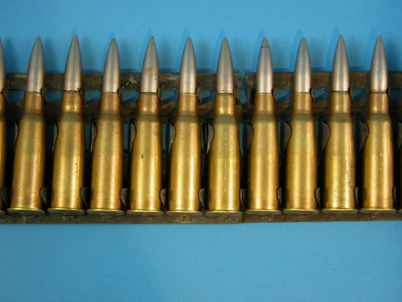 Lebel Dummy Cartridges in 24-Rd Feed Strip