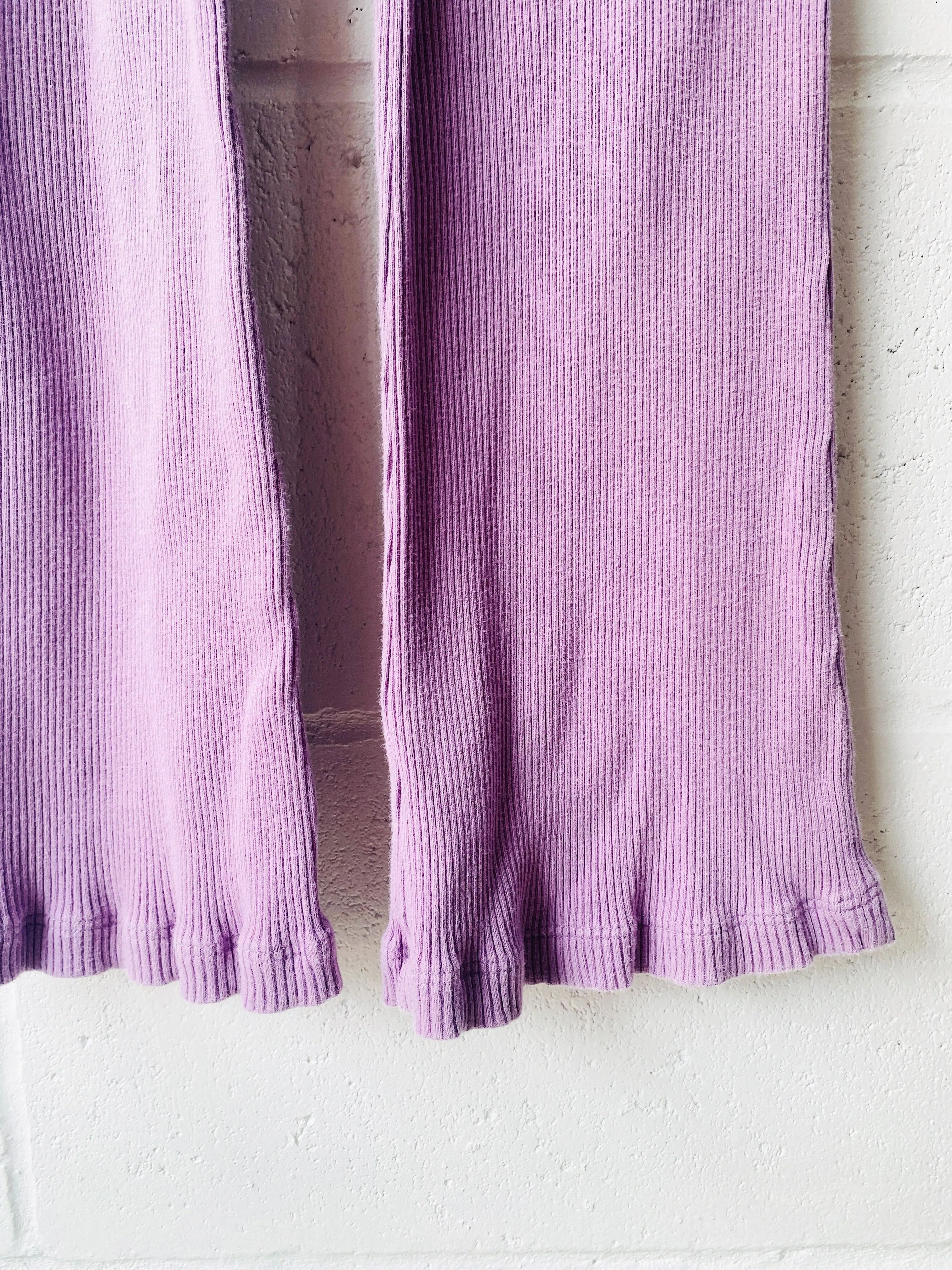 Lilac Ribbed Flares, 12 years (XL)